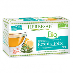 Herbesan bio infusion perte de poids n°15 20 sachets