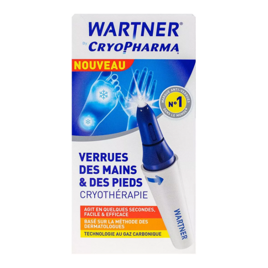 Wartner Cryopharma verrues des mains et des pieds 14ml