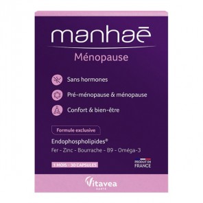 Vitavea Manhaé ménopause sans hormones 1 mois 30 capsules