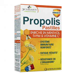 3 Chênes Propolis Pastille 40