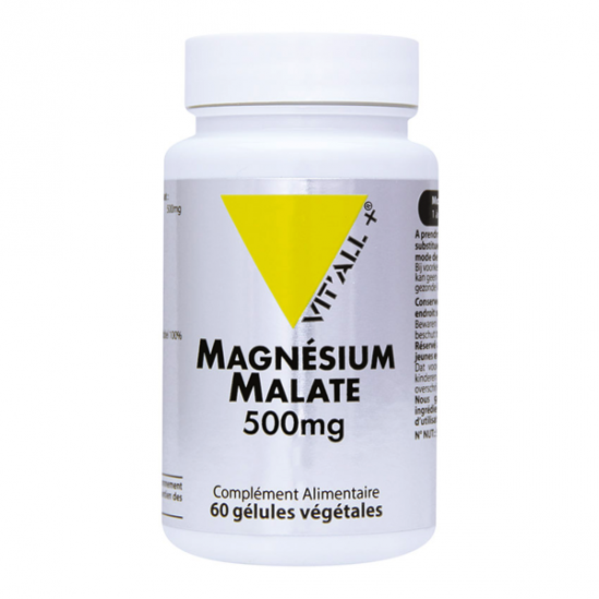 Vit all+ magnesium malate 500mg 60 gelules