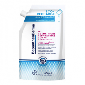 Bepanthen derma crème riche réparatrice corps eco-recharge 400ml