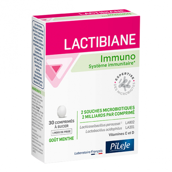 LACTIBIANE IMMUNO 30 CPS A SUCER