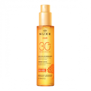 Nuxe Sun Huile Bronzante Visage et Corps SPF 30 150ml