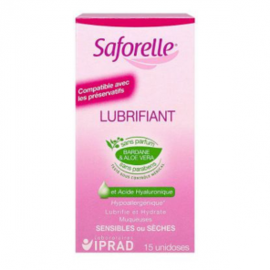 SAFORELLE LUBRIFIANT BTE 15 UNIDOSE