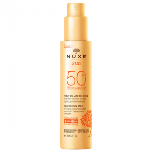 Nuxe  Sun spray solaire Délicieux haute protection SPF50 visage et corps 150ml