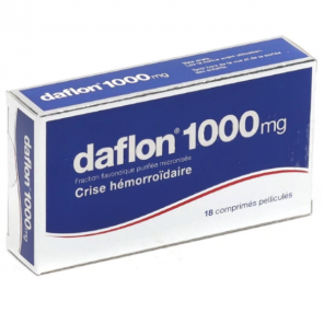 DAFLON 1000 MG 18 CP