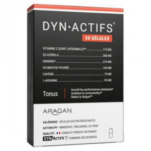 Aragan synactifs dynactifs 30 gélules