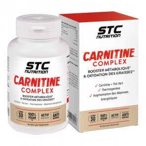 STC Nutrition Carnitine complex brules graisses 90 gélules