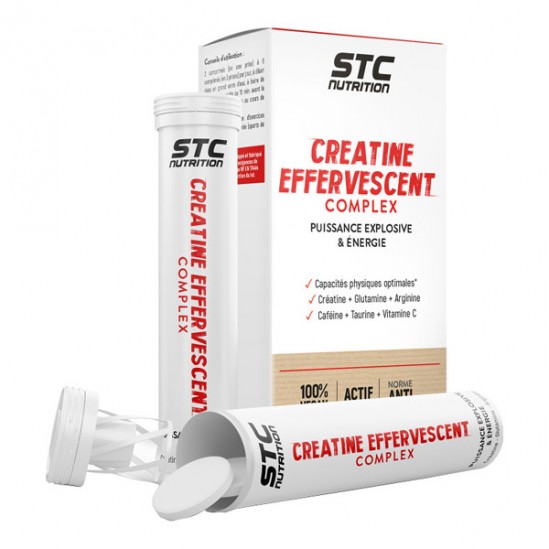 STC Nutrition Créatine Effervescent Complex 2 x 15 Comprimés