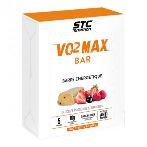 STC NUTRITION VO2 Max Bar Fruits Rouges x5