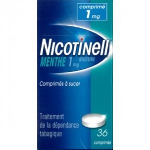 Nicotinell menthe 1mg 36 comprimés à sucer