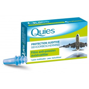 Quies protection auditive 1 paire réutilisable