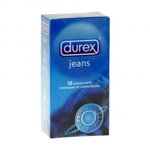 Durex classic jeans 12 préservatifs