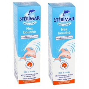 Sterimar Bébé Enfant Nez Bouché Hypertonique 2 x 100ml