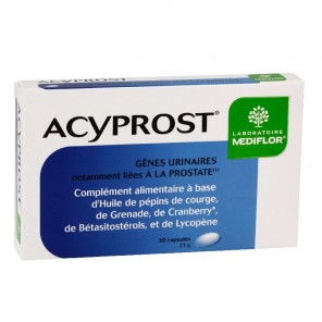 Mediflor Acyprost gènes urinaires 30 capsules