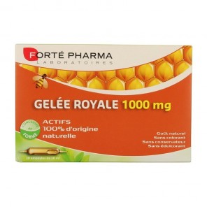 Forté pharma gelée royale 1000mg 20 ampoules